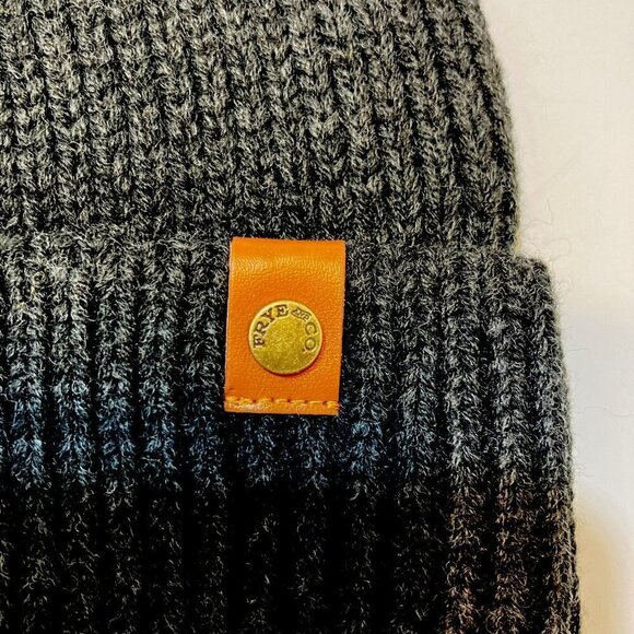 Frye & Co. NWT Cable Knit Beanie w/Cuff Black Hat Cap-OSFM-MSRP-$28 - Picture 2 of 12